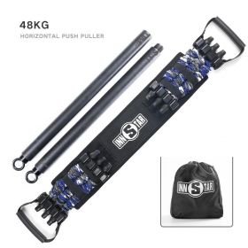 Bench Press Stretcher Chest Expander Bench Press Elastic Belt (Option: Detachable putter set-48kg)