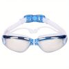 One-piece Earplugs Waterproof And Fog-proof; High-definition Myopia Adult Swimming Glasses; Swimming Goggles And Swimming Supplies.