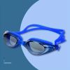 Waterproof Silicone Electroplating Anti-fog UV Protection Swimming Goggles For Men And Women; Swimming Pool Eyewear; Adults/Kids Diving Glasses