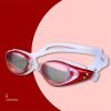 Waterproof Silicone Electroplating Anti-fog UV Protection Swimming Goggles For Men And Women; Swimming Pool Eyewear; Adults/Kids Diving Glasses