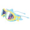 Kids Swim Goggles With Ear Plugs UV Protection Anti-Fog Leak Proof Wide View Pool Swimming Goggles For Youth Boys Girls Aged 3-16 Years Old Summer Bea