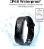 S5 Fitness Tracker Smart Watch Sports Watch Bracelet blood pressure fitness heart rate meter step temperature waterproof sports bracelet